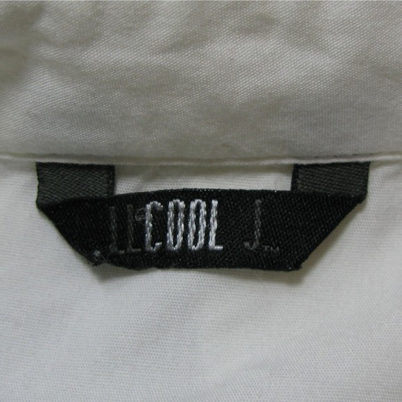 LL Cool J Men's Dress Shirt Cotton Long Sleeve Live The Dream Size Large - Picture 4 of 7